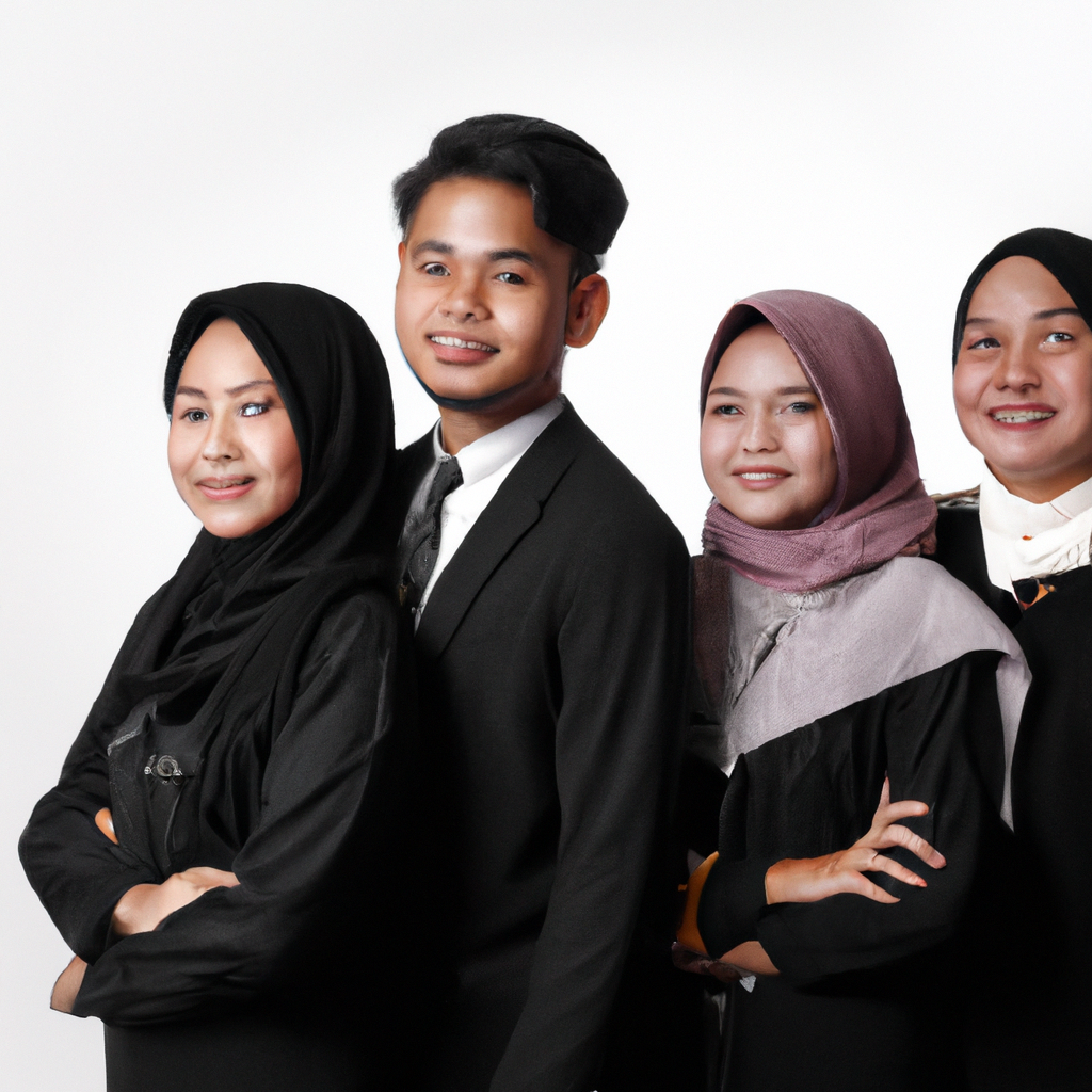 Portraits d'équipe pour entreprise en fond minimaliste